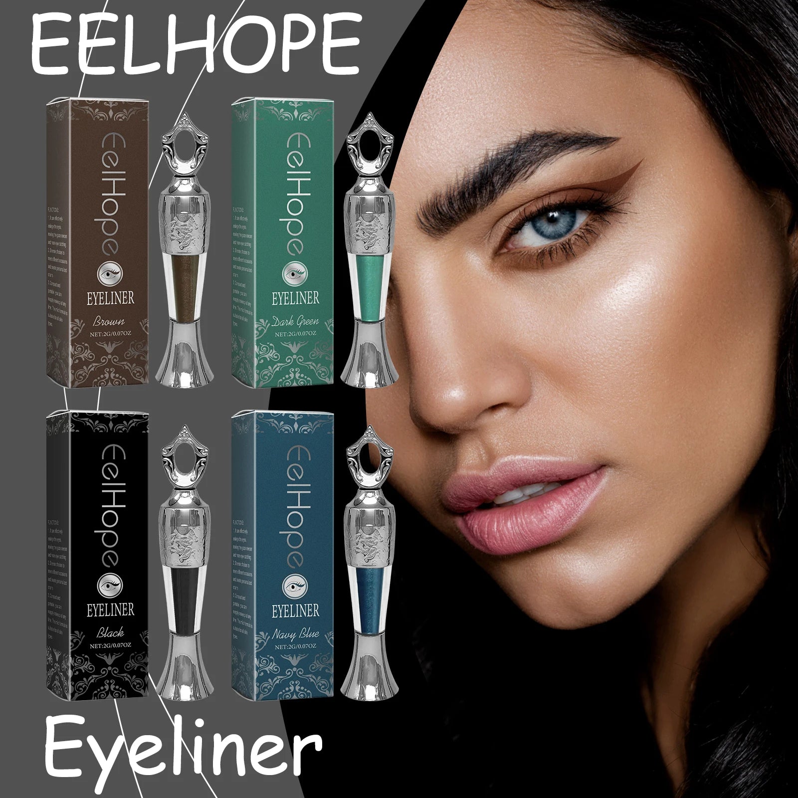 EELHOPE Colorful Eyeliner Pen – Smudge-Proof & Non-Irritating